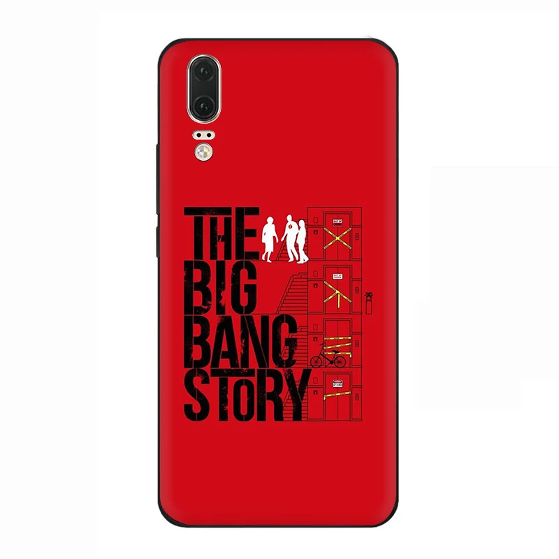B7 EWAU Bazinga The Big Bang Theory ТВ-шоу силиконовый телефон чехол для Huawei P8 P9 P10 P20 P30 Lite Mini Pro P Smart Z Plus - Цвет: B7