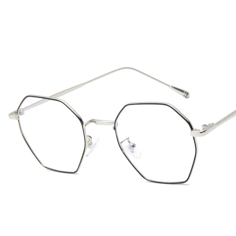 Круглые очки со стрелкой с защитой от синего света прозрачные компьютерные