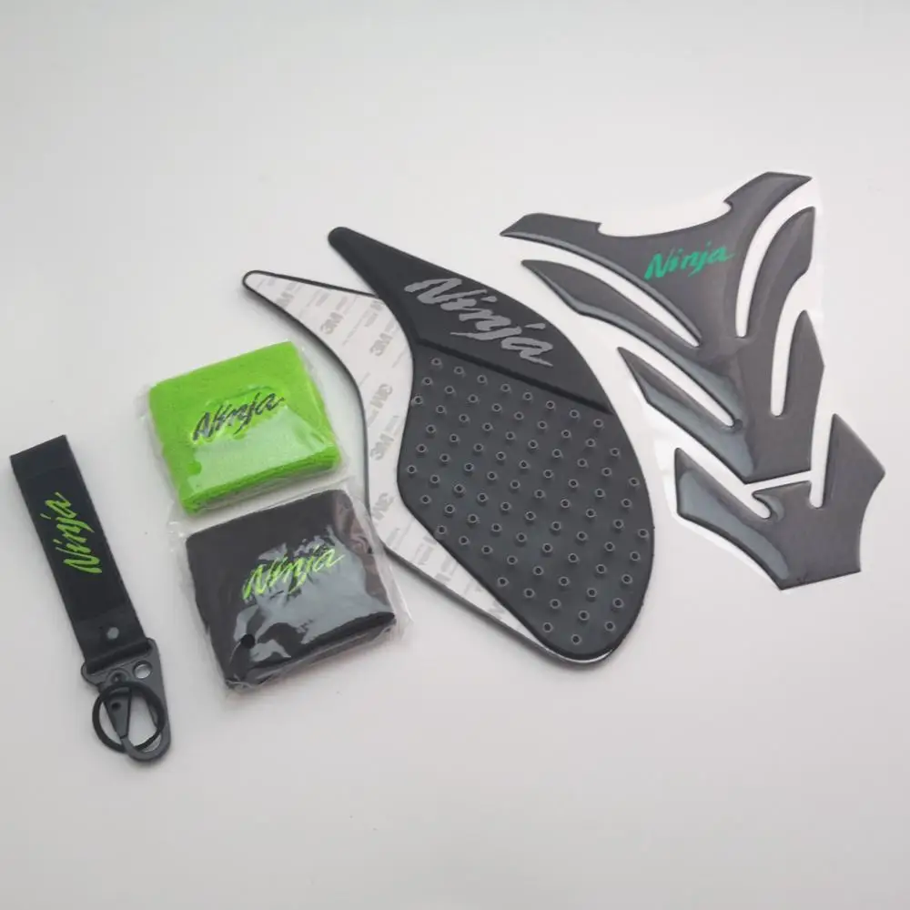 5 pieces Тормозной резервуар носок масляный бак крышка рукав для Kawasaki Ninja ZX-6R ZX7R ZX9R ZX10R ZX12R ZX14R - Цвет: 5 pieces