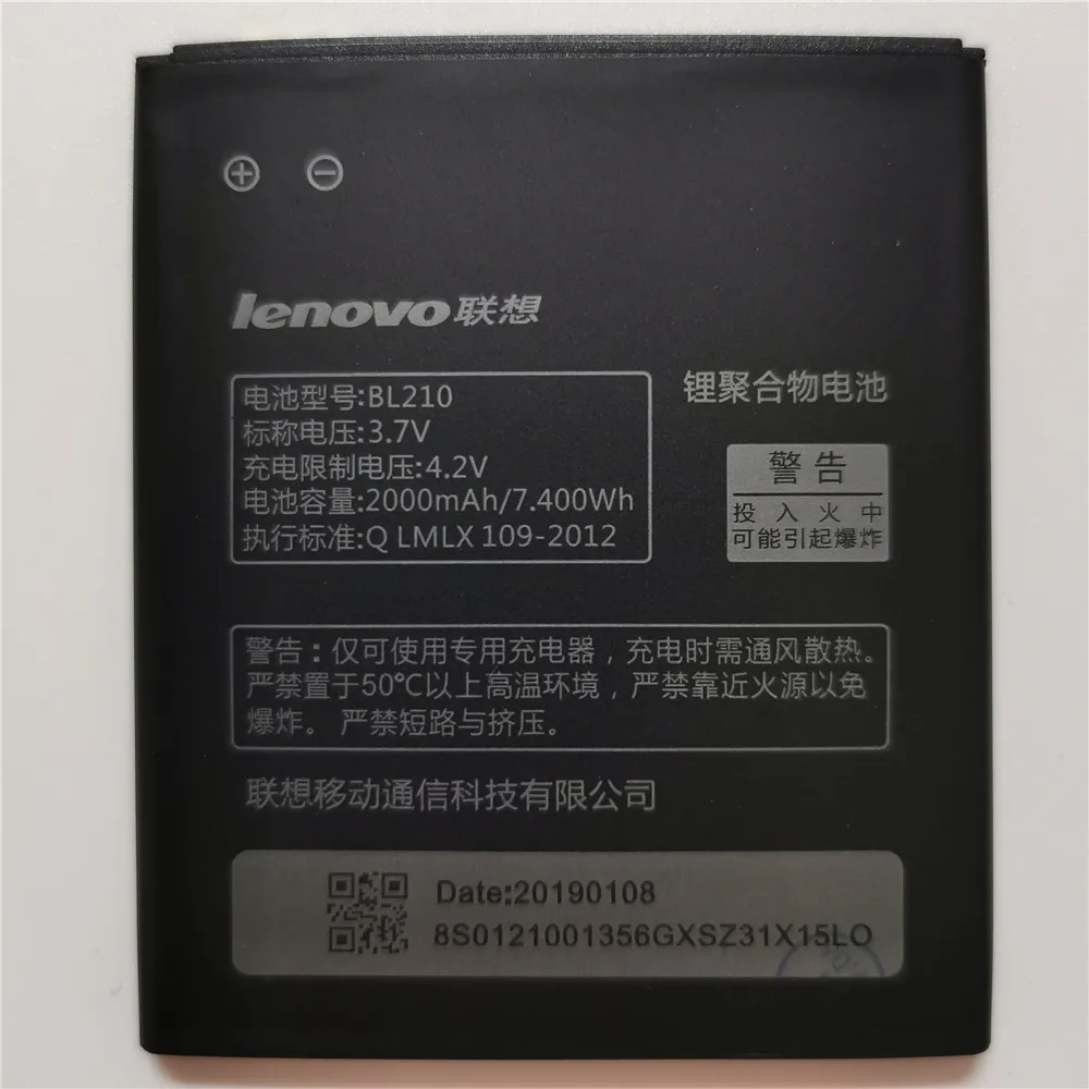 Протестированный высокое качество BL210 для lenovo A536 A606 S820 S820E A750E A770E A656 A766 A658T S650 телефон заменить батарею