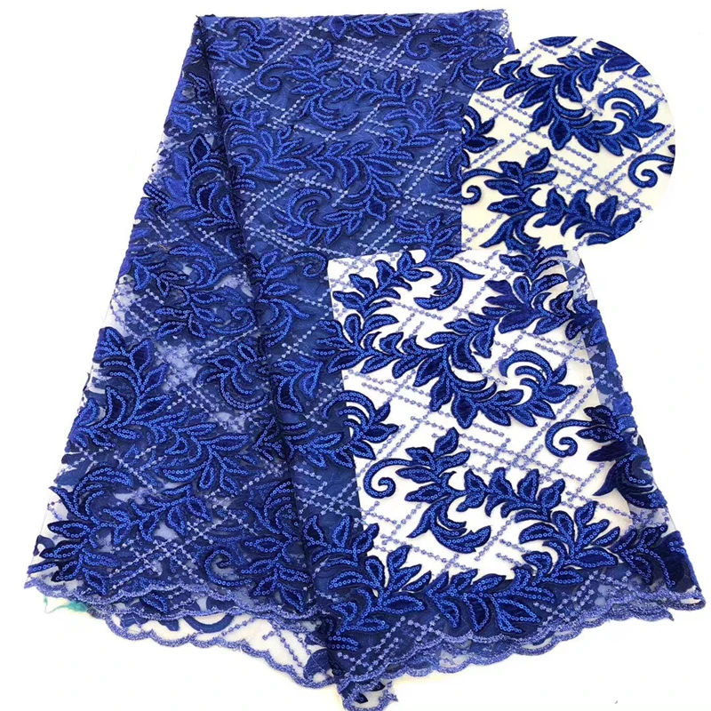 

Lace Fabric For Dresses 2020 High Quality Bright Color Pattern Embroidery Polyester Fabrics For Wedding Evening Party