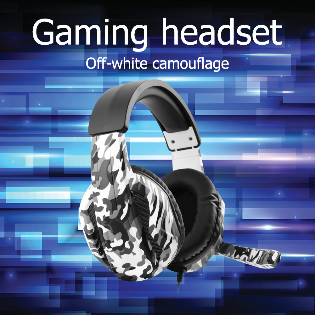 Камуфляжные проводные наушники ALLOYSEED для компьютера планшета смартфона с