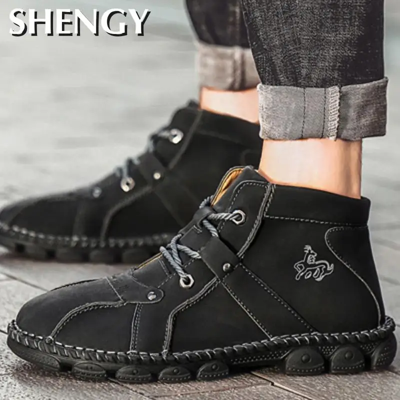 Новая модная мужская обувь Повседневная Tenis кроссовки Hightopbotas на каждый день Zapatos