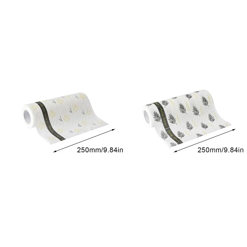 

Household Oil-absorbing And Wiping Water-absorbing Roll Paper Washable And Reusable Wood Pulp Material Paper