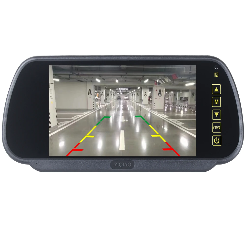 7-дюймовый TFT LCD Автомобильный Зеркальный Монитор Парковочная Система Дисплей Камера Заднего Вида Парковочная система для