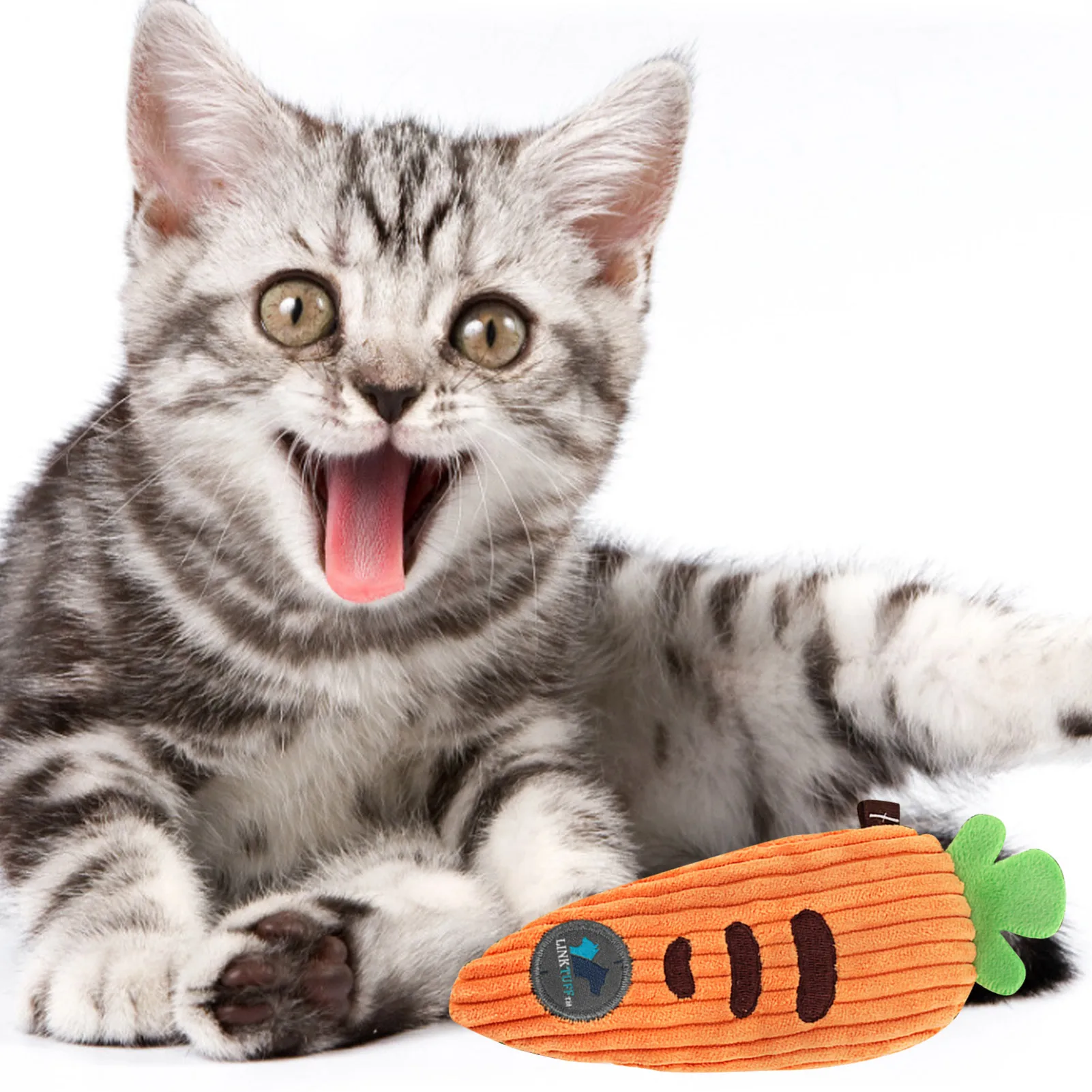 Кошачьи игрушки плюшевые фрукты Форма жевательная игрушка когти с накатанной