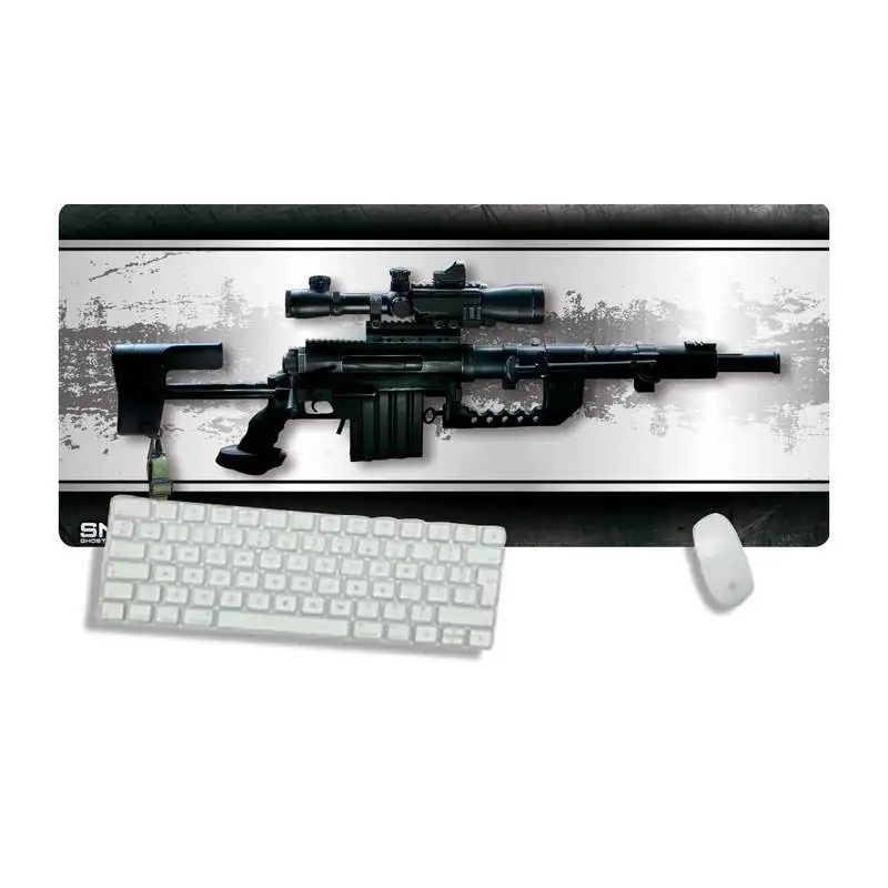 

gun Laptop Gaming Mice Mousepad Desk Table Protect Game Office Work Mouse Mat pad Non-slip Laptop Cushion