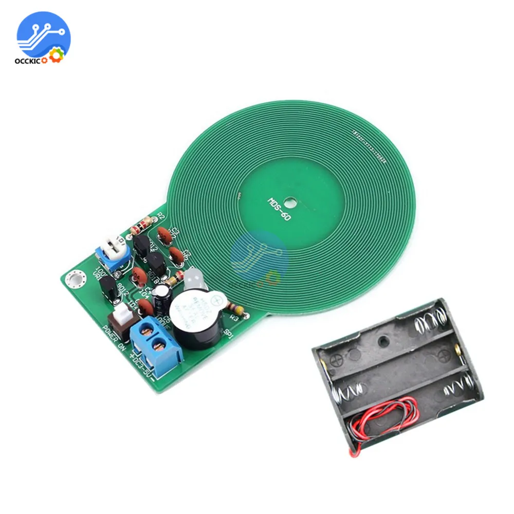 Металлоискатель DIY Kit DC 3V 5V 60 мм Бесконтактный датчик доска Электронный