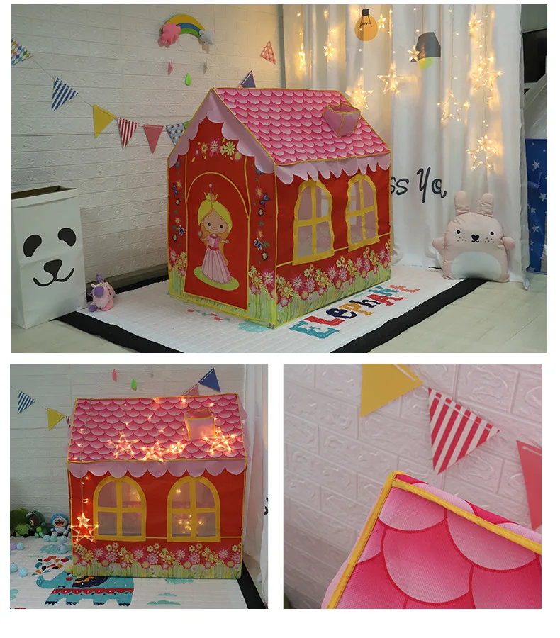 Детские игрушечные палатки Детская игровая палатка Замок принцессы для