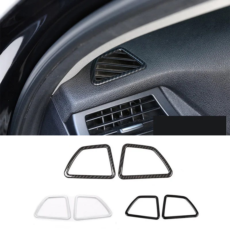 

For BMW X6 X5 E70 E71 07-13 Chrome ABS Center Upper Air Condition AC Vent Outlet Cover Trim