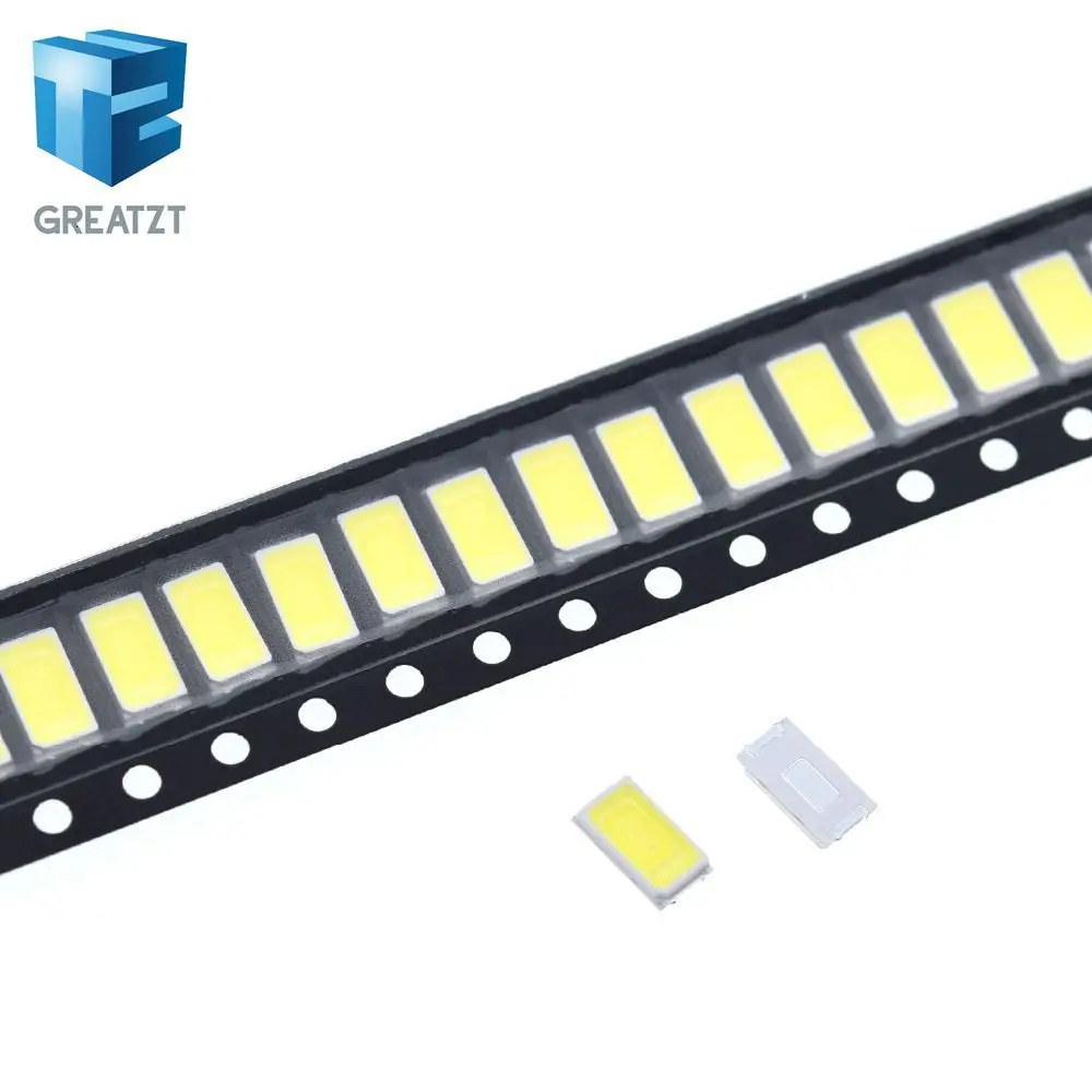 GREATZT 200 шт. 5730 SMD СВЕТОДИОДНЫЙ CW-WW 5630 белый/теплый белый 5,7*3,0 мм 40-60lm 150ma 5730 диод 0,5 W