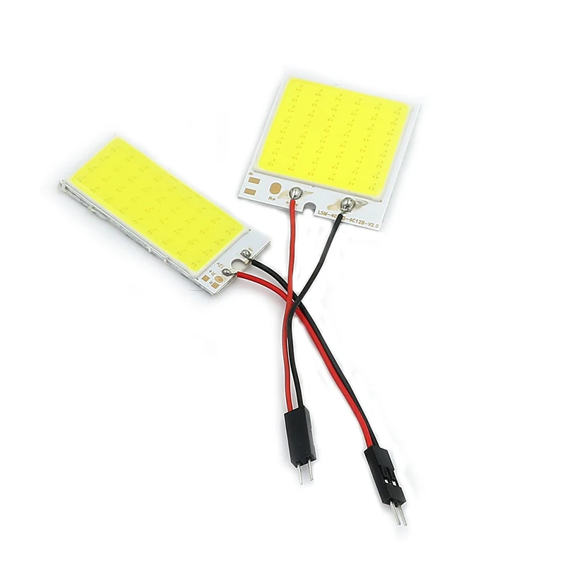 

Новинка 36/48 12 В Белый Smd Cob Led панель Авто интерьерная лампа светильник оптовая продажа