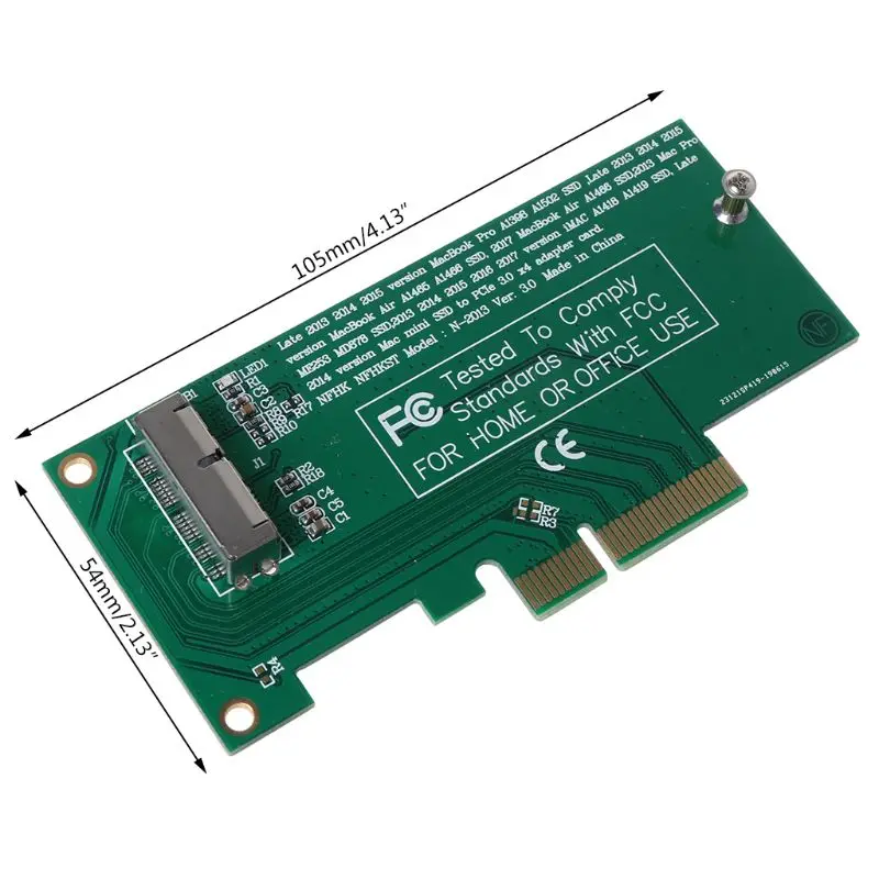 новая карта адаптера для pci e 4x 16x д