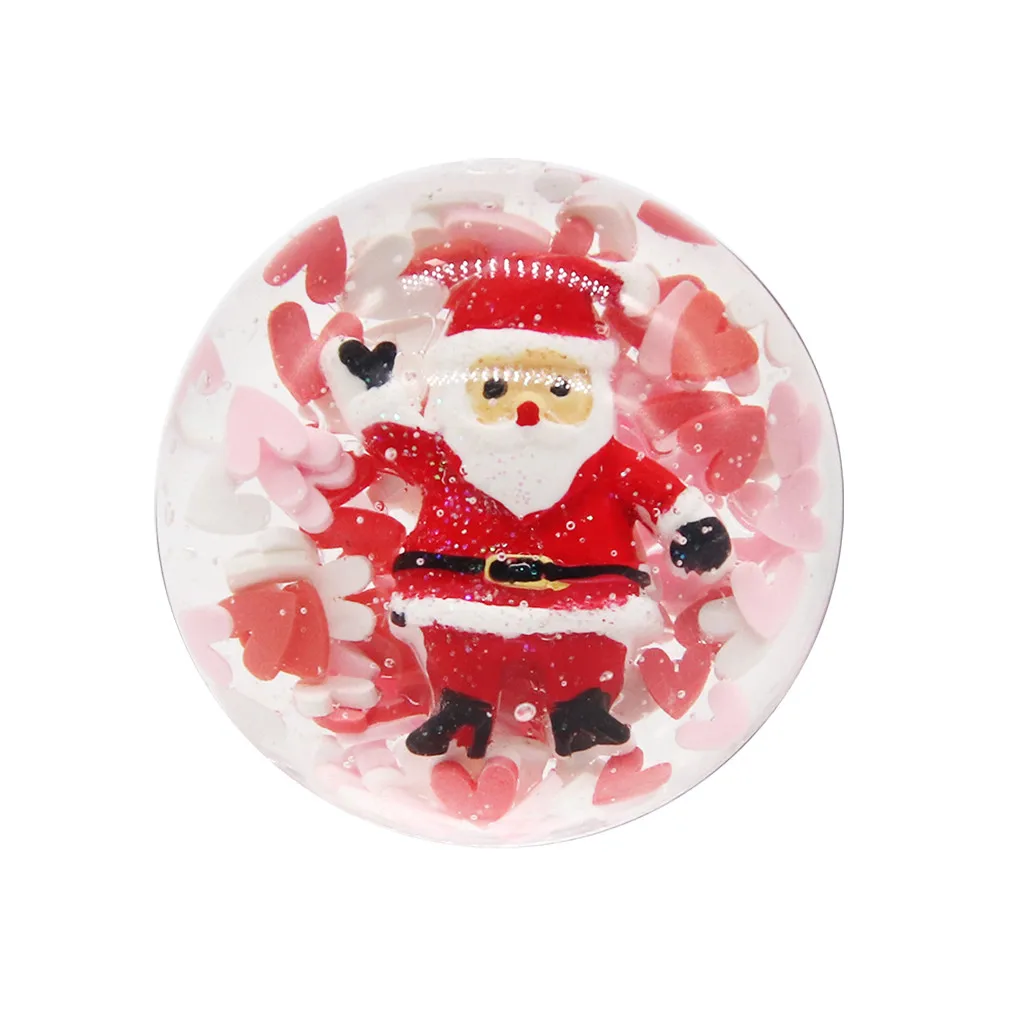 Рождественский слайм шар мягкая Хрустальная грязь Ароматизированная игрушка