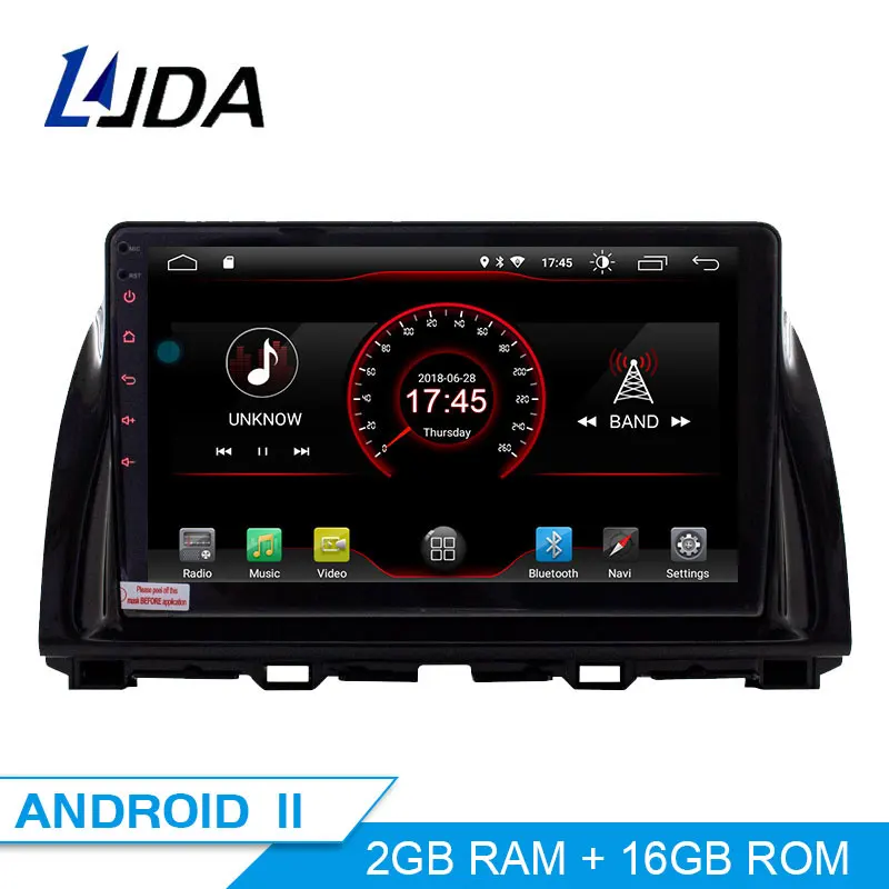 Carplay DSP 9 дюймов 2 DIN Anrdroid 11 автомобильный мультимедийный плеер для Mazda cx-5 2014 2015 WIFI |