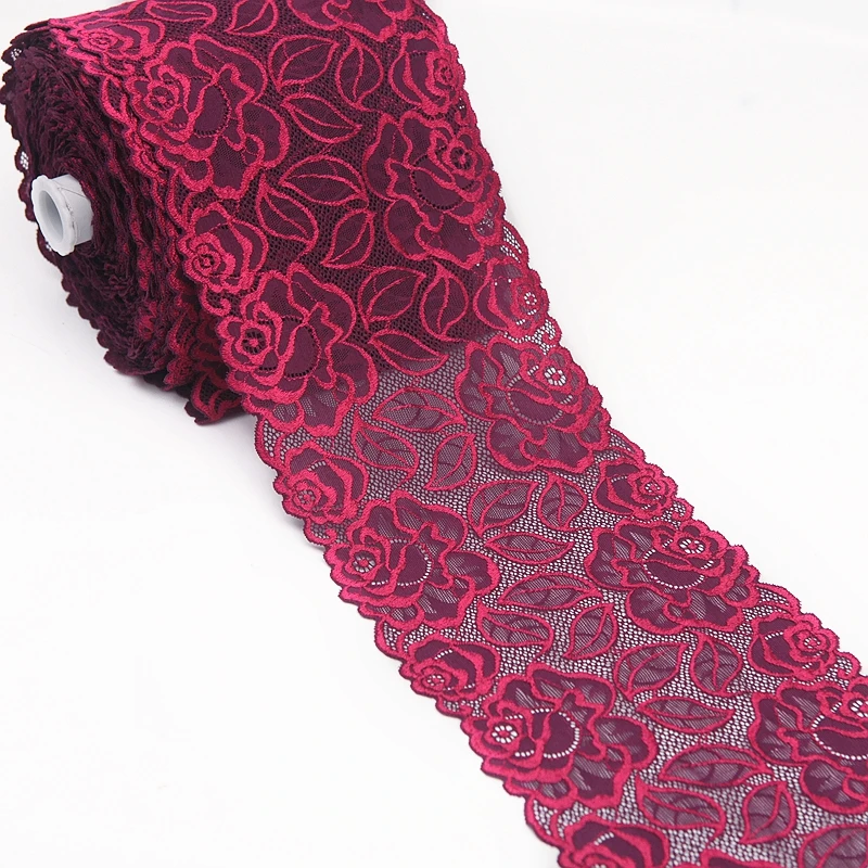 18 см 2 ярда/партия 5 цветов украшение для волос ручной работы широкая эластичная