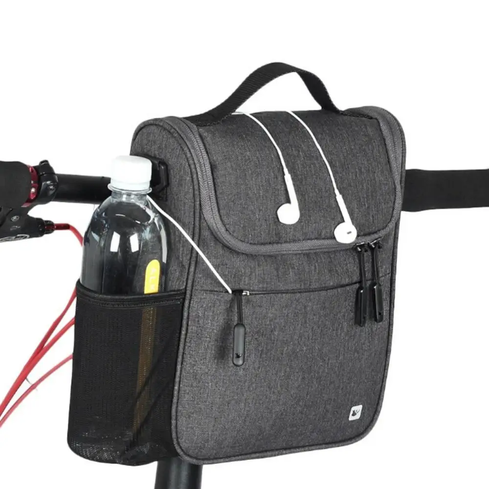 

Waterproof Bike Bag Large Capacity Handlebar Front Tube Shoulder Backpack
