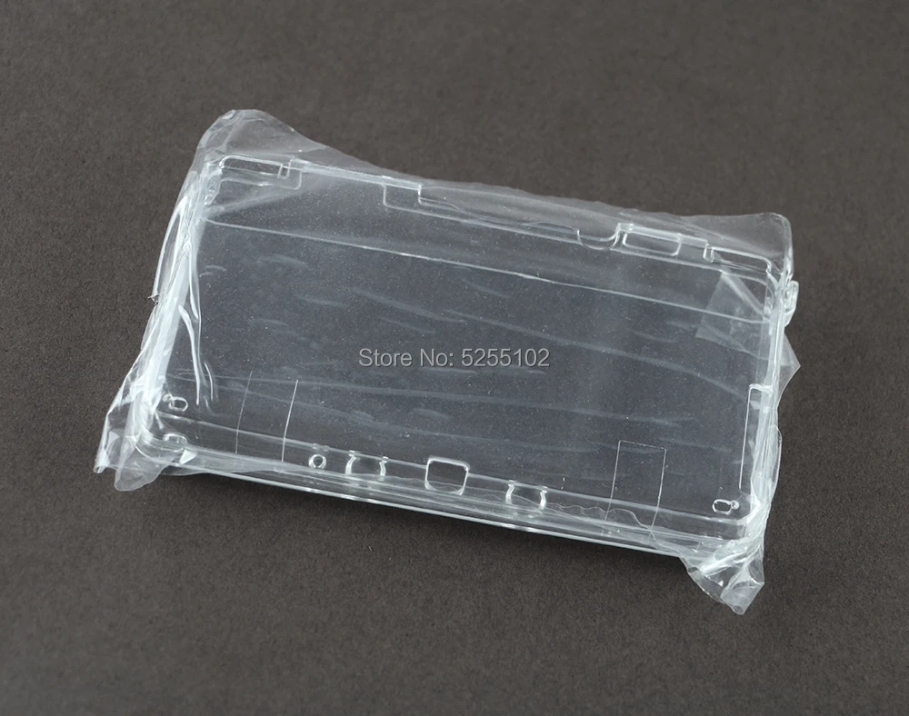 Горячая распродажа Прозрачный Пластик прозрачного хрусталя чехол для 3DS