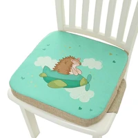 5cmchildrens dining chair heighten pad student heighten cushion cartoon thicken sponge baby household adjustable seat chair pad