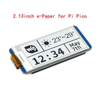 2 13inch 250x122 e paper e ink epaper display screen module shield hat for rpi raspberry pi pico rp2040 board accessories
