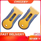 Скребок для очистки окон, снега, автомобиля, 2 шт., выдвижное лезвие