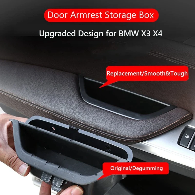 For BMW X3 X4 Car Door Armrest Storage Box Handle Phone Holder Replacement | Автомобили и мотоциклы