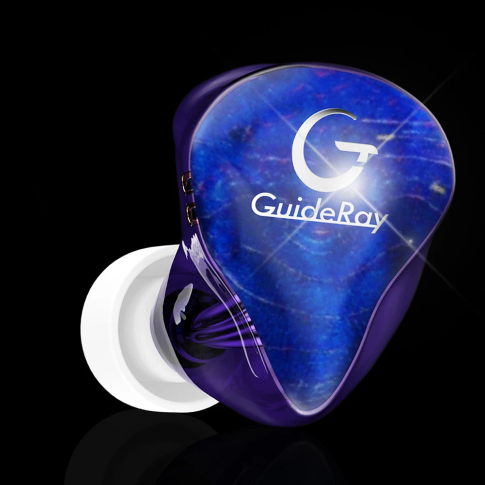 GuideRay GR-V5 блок 5BA сбалансированные наушники 8D стерео HiFi Ноулз драйверы с 16 ядрами
