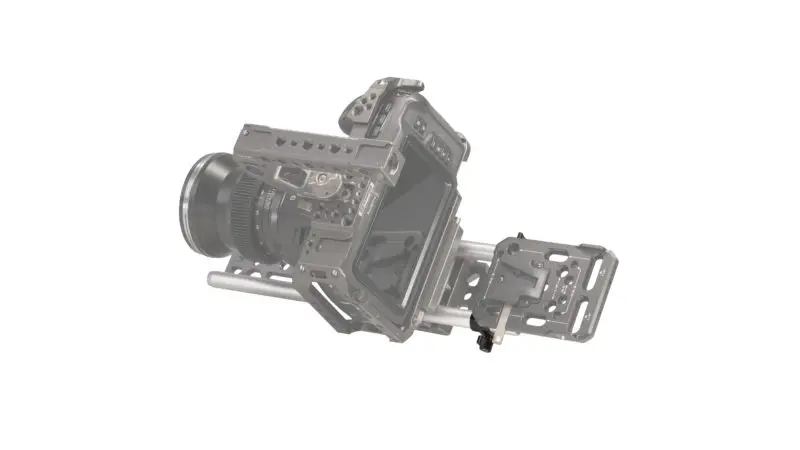 Tilta шест переходник для мини/Карманный V Mount Батарея пластина BMPCC 4K 6K 15 мм LWS TA MBP