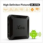 ТВ-приставка X96Q, Android 10,0, 8 + 16 ГБ, 4 ядра, 4K, 2,4 ГГц, Wi-Fi