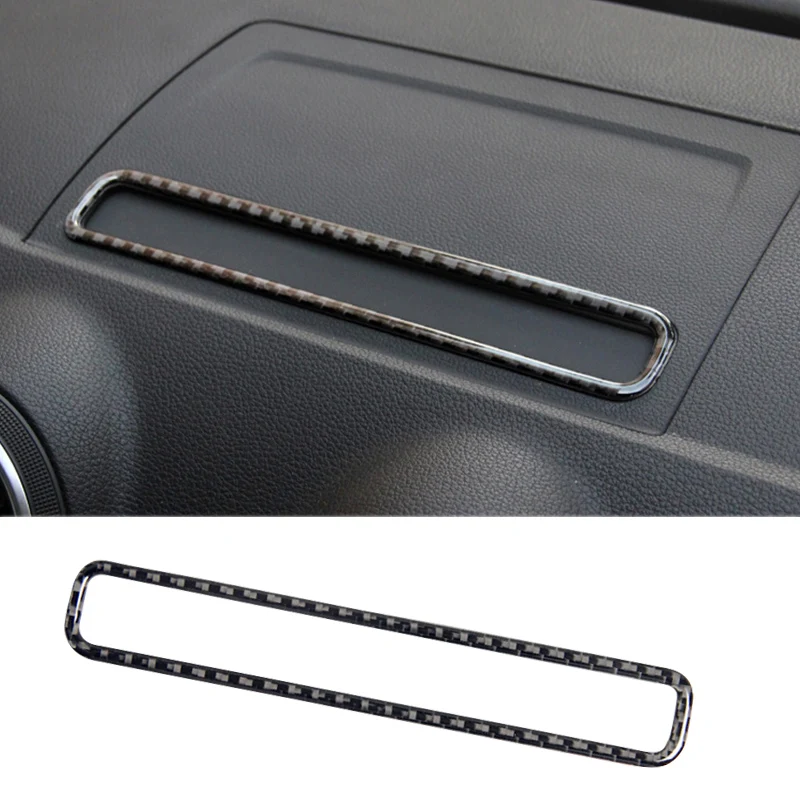 

Автомобильная отделка, декоративная рамка для навигации, наклейки для AUDI A3, 8 В, 13-17, углеродное волокно, автомобильные аксессуары для интерь...