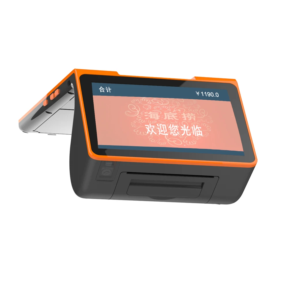 3g двойной экран все в одном оплата Android POS терминал с
