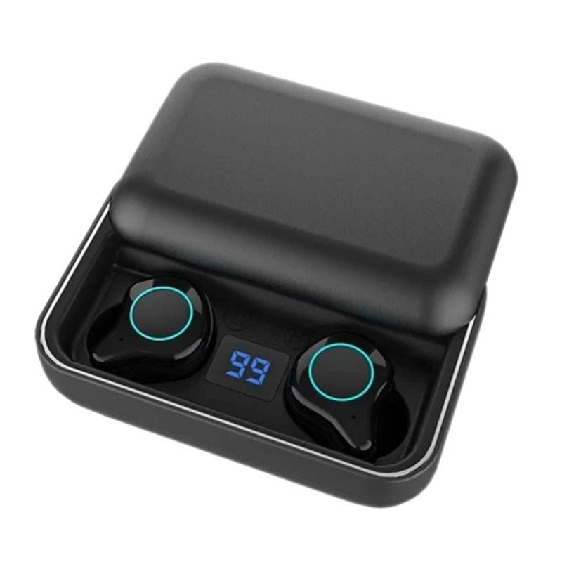 TWS R6 настоящие беспроводные наушники Bluetooth с шумоподавлением 3D стерео звук