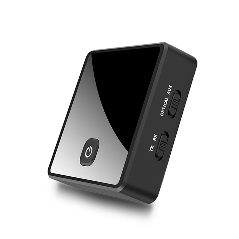 

Muslady BT 5.0 Transmitter Receiver 2 in1 Wireless Audio Adapter (3.5mm RCA Optical AUX) with Low Latency 10M Transmission Range