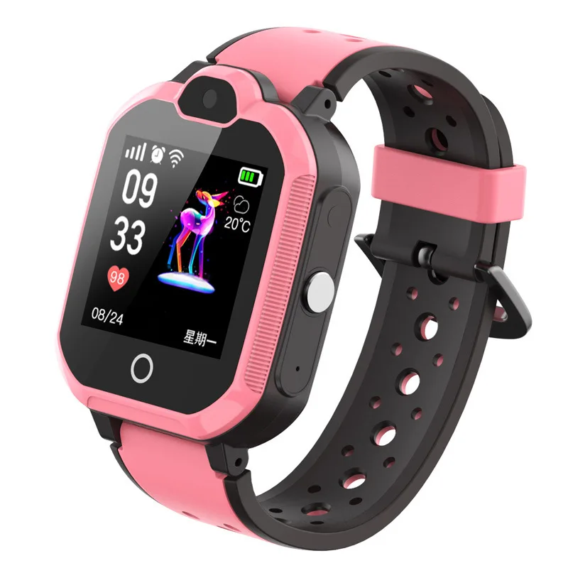 Водонепроницаемые Смарт-часы 4G детские наручные часы с GPS Wi-Fi определение