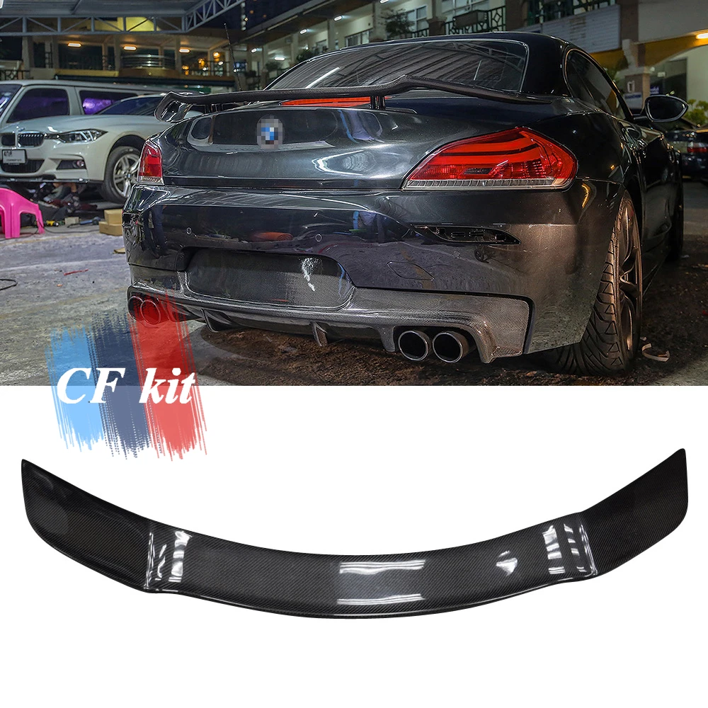 Задний спойлер из углеродного волокна CF Kit крылья для BMW Z4 E89 задний багажника