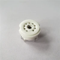 ceramic tube socket gzc9 y1 gzc9 y1 g small 9 pin scaffolding tube holder tube sockets for 12ax7 12au7 6n1 6n2 amplifier board