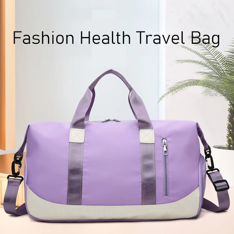 

Gym Fitness Travel Handbags Dry and Wet Separation Shoulder Messenger Large Capacity Luggage Bag Shoe Warehouse Bags Men Women