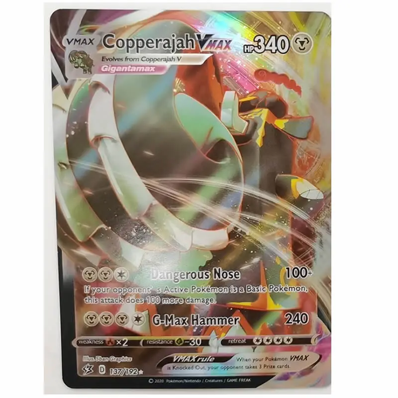 TAKARA TOMY-cartas de Pok&eacute;mon V VMAX para ni&ntilde;os, cartas brillantes, juego de batalla, Colecci&oacute;n, Booster Box, 30 Uds.-4