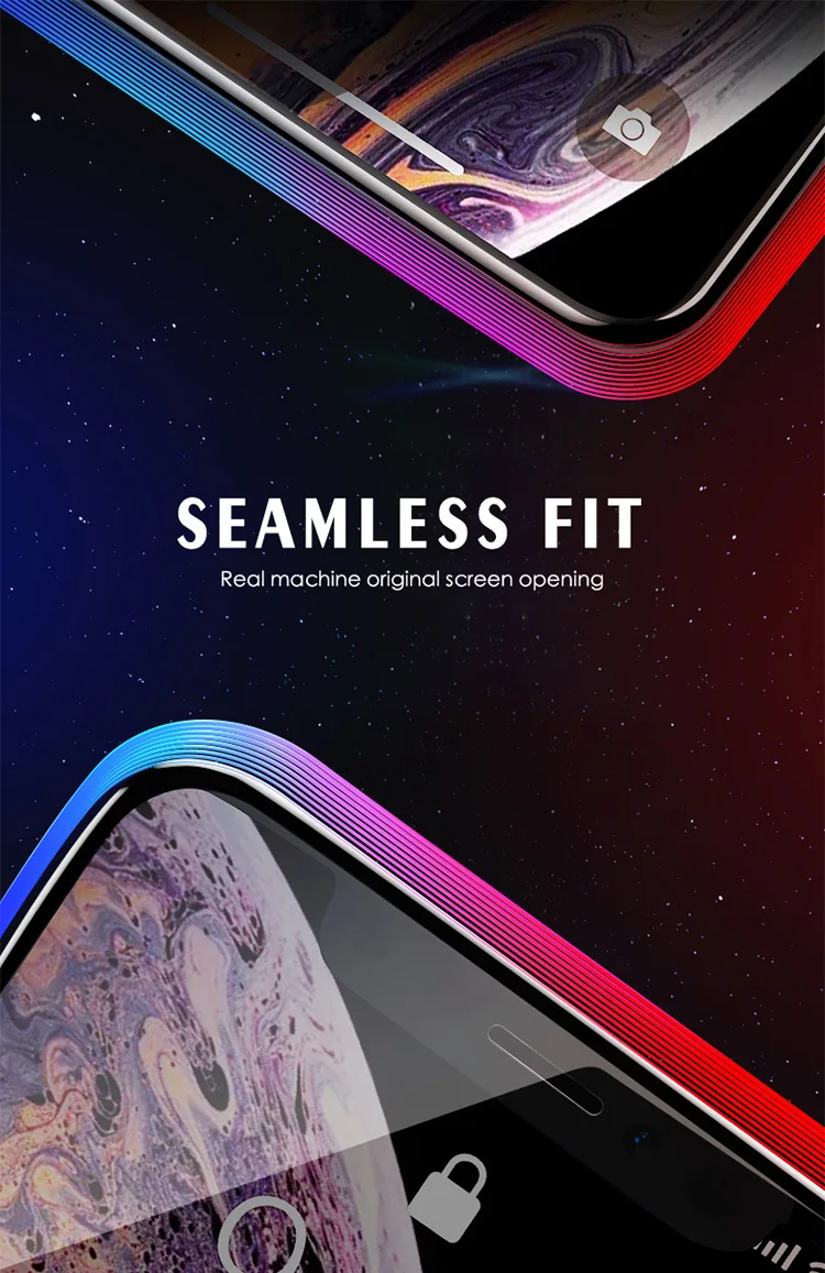 999D защитное стекло с закругленными краями для iPhone 7 8 6 6s Plus, закаленное защитное стекло для iPhone 11 Pro X XR XS Max