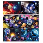 Картина из страз YI Bright 5D сделай сам, алмазная вышивка Вселенная с полным заполнением, мозаика с пейзажем, Космический стиль, ручная работа, подарок