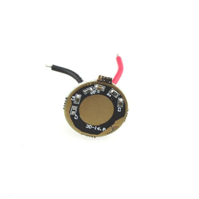 17 мм x 5 мм 2,9 V-8,4 V 2A 5-Mode светодиодный монтажный щит для светодиодный фонарик(5 шт./лот