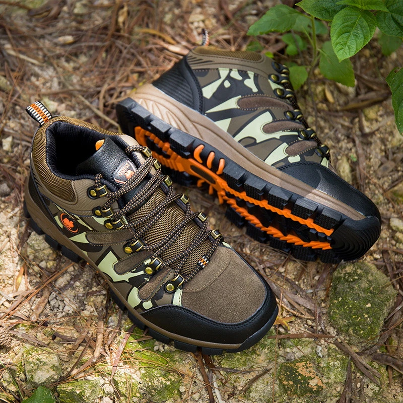 Humtto Мужская походная обувь ботильоны воздухопроницаемая для бега износостойкие