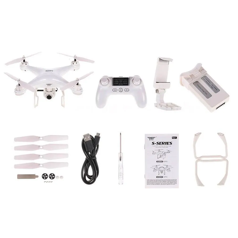 S20W GPS Дрон селфи Wi Fi FPV 1080P HD камера авто возврат высоты удерживание динамического