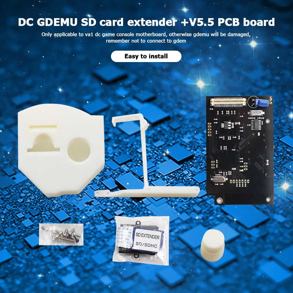 GDEMUV5.5 оптический привод доска для моделирования + GDEMU Remote Secure Digital Card 3D Печатный