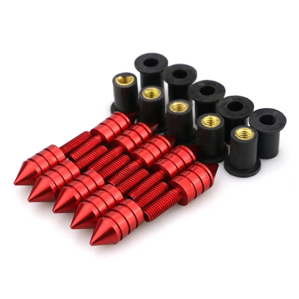 10 шт./комплект алюминиевые мотоциклетные фрезы|Гайки и болты| |