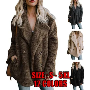 Зимнее женское пальто 2021, элегантная однотонная свободная теплая куртка с отворотом для беременных женщин, повседневное Смешанное Женское пальто для беременных