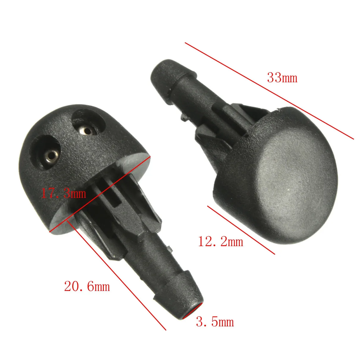 2 шт. Омыватель лобового стекла для RENAULT Clio MK2|Стеклоочистители| |