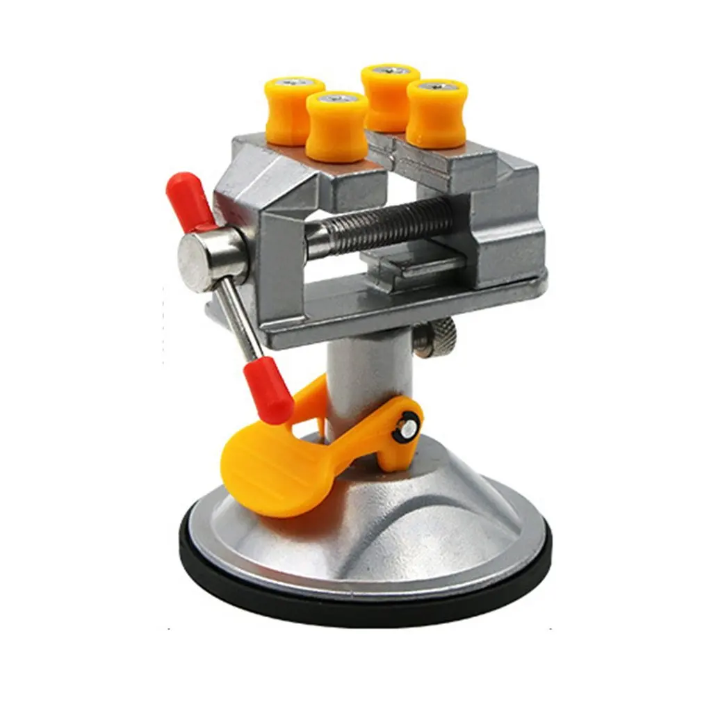 

Universal 57mm Adjustable Mini Jaw Bench Clamp Drill Press Table Vise DIY Sculpture Craft Hand Fixed Repair Tool Woodworking