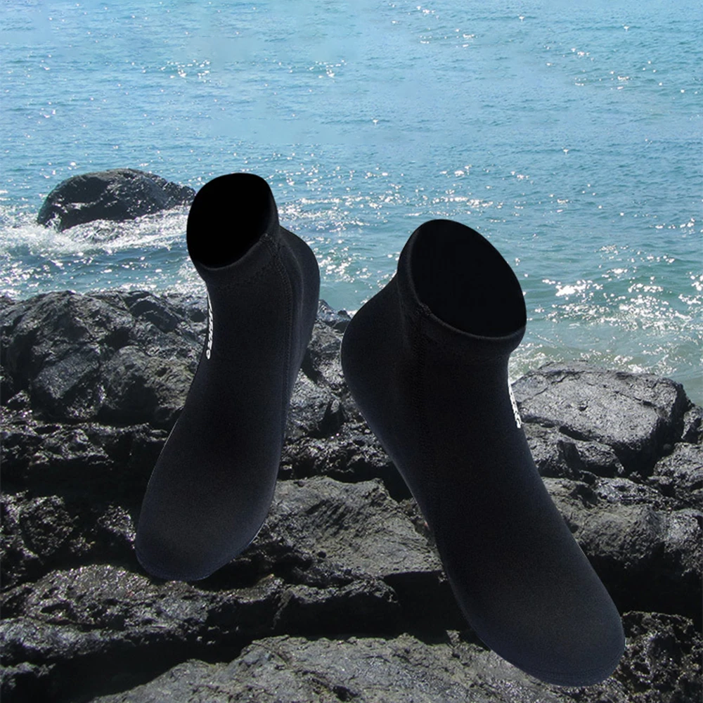 Новая 1 пара неопреновых носков для дайвинга 2 мм нескользящие теплые и холодные