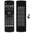 2,4G Беспроводной дистанционного Управление с клавиатурой 6-осевой интеллигентая (ый) Пульт дистанционного управления Управление Подсветка голос для компьютерной приставки к телевизору Смарт ТВ